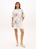 Multi Άνετο Oversized T-Shirt Με Floral Σχέδιο  Γυναίκες