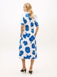Multi Frayed Linen Blend Midi Shirt Dress  Women