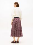 Multi A-Line Twill Midi Skirt  Women