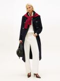 White Mid Rise Tapered Barrel Leg White Jeans  Women