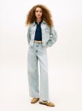 Blue Heritage Relaxed Short Denim Trucker Jacket  Women