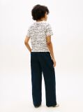 Multi Interlock Knit Boxy T-Shirt  Women
