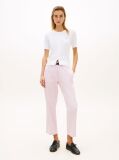 Purple Washed Slim Straight Leg Chinos  Women
