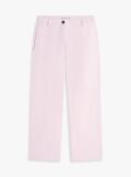 Purple Washed Slim Straight Leg Chinos  Women