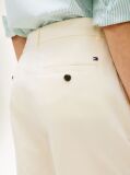 Beige Washed Regular Chino Bermuda Shorts  Women