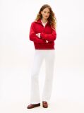 White Mid Rise Flared White Jeans  Women