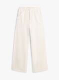 Beige 70s High Rise Wide Leg Jeans  Women
