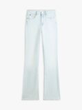 Blue Faded Mid Rise Bootcut Jeans  Women