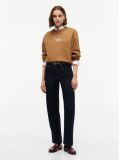 Brown Logo Relaxed Terry Sweatshirt  Women
