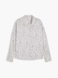Multi Relaxed Fit Print Satin Shirt  Women