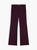 Red Travel Slim Bootcut Trousers  Women