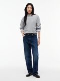 Grey Tonal Logo Crew Neck Sweatshirt  Women