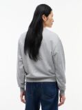 Grey Tonal Logo Crew Neck Sweatshirt  Women