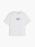 Beige Logo Interlock Knit Crew Neck T-Shirt  Women