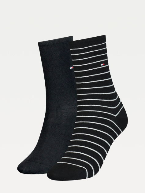 Multi 2-Pack Slim Stripe Socks  Women