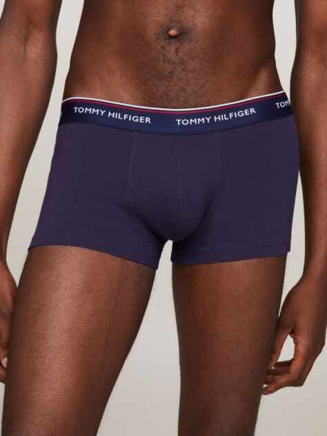 Μπλε Ελαστικά Βαμβακερά Boxers - 3 Τεμάχια  Άνδρες
