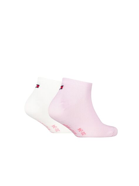 Pink Tommy Hilfiger Kids' Sneaker Socks 2 Pack  Kids Unisex