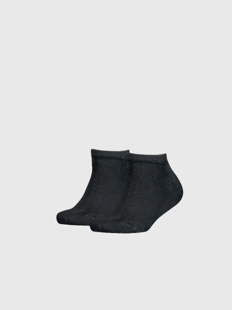 Black Tommy Hilfiger Kids' Sneaker Socks 2 Pack  Kids Unisex