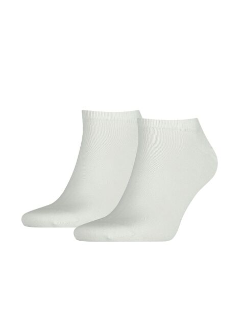 White 2-Pack Plain Trainer Socks  Men