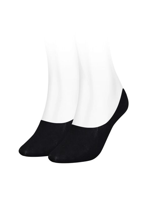 Black Tommy Hilfiger Women's Footie 2 pack  Women