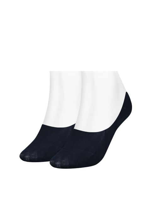 Blue Tommy Hilfiger Women's Footie 2 pack  Women