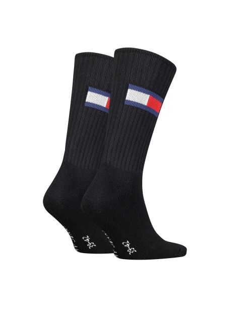 Μαύρο Unisex Κάλτσες Με Σημαία - 2 Ζεύγη  Unisex