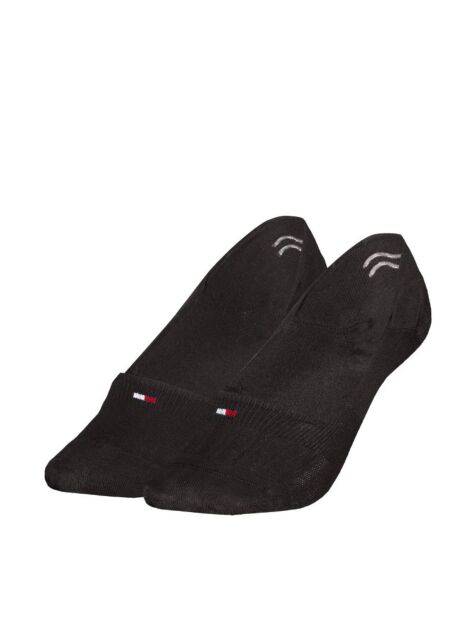 Black 2-Pack Footie Socks  Women