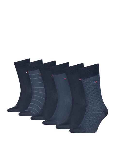 Blue 6-Pack Socks Gift Set  Men