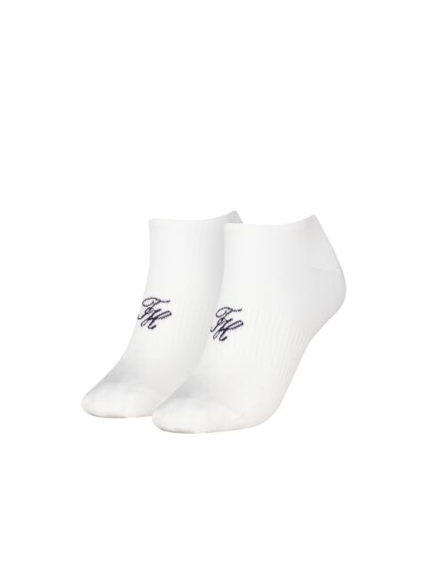 White 2-Pack Trainer Socks  Women