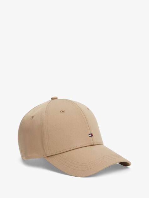Brown Hilfiger Flag Logo Embroidery Baseball Cap  Men