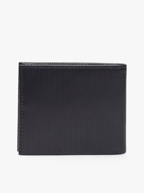Blue Hilfiger Flag Bifold Leather Credit Card Wallet  Men