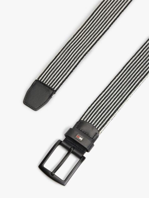 Multi Denton Braided Webbing Elastic Belt  Men
