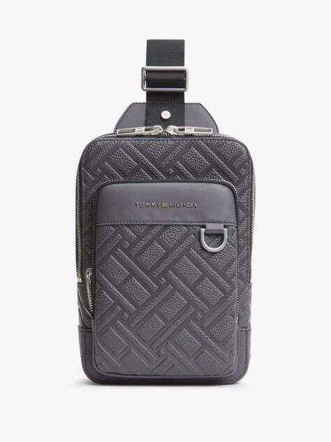 Grey Modern Sling Bag  Men