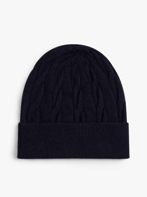 Blue TH Crest Knit Beanie  Kids Unisex