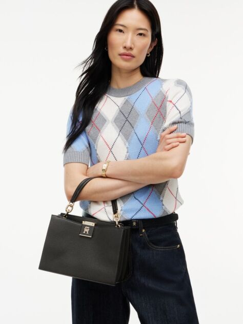 Black TH Heritage Tote Bag  Women