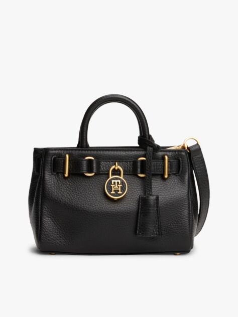 Black The American Icon Leather Tote Bag  Women