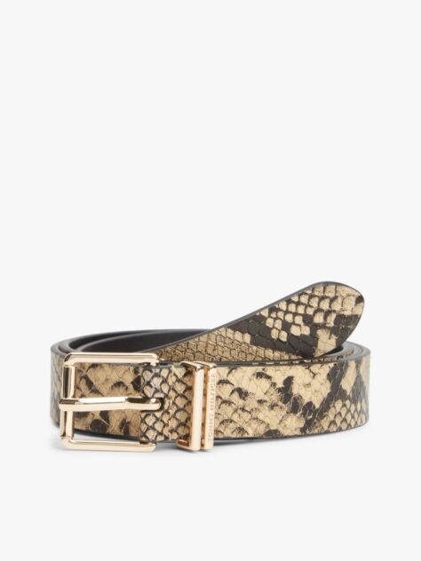 Multi Δερμάτινη Ζώνη Με Animal Print  Γυναίκες