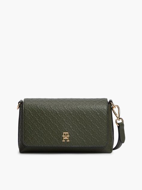 Green Hilfiger Icon Convertible Crossbody Bag  Women