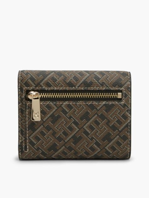 Multi Hilfiger Icon Print Trifold Wallet  Women