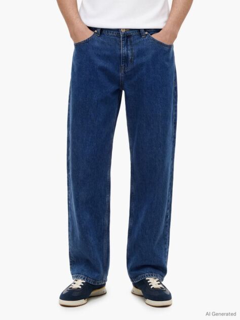 Denim Jaimie Άνετο Τζιν Σε ίσια Γραμμή  Άνδρες