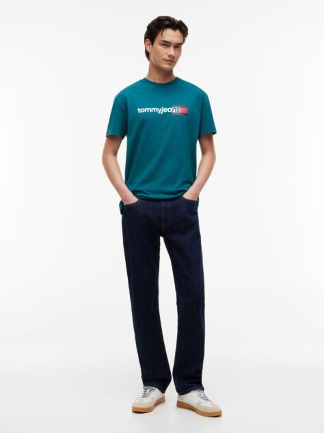 Πράσινο Βαμβακερό T-Shirt  Άνδρες