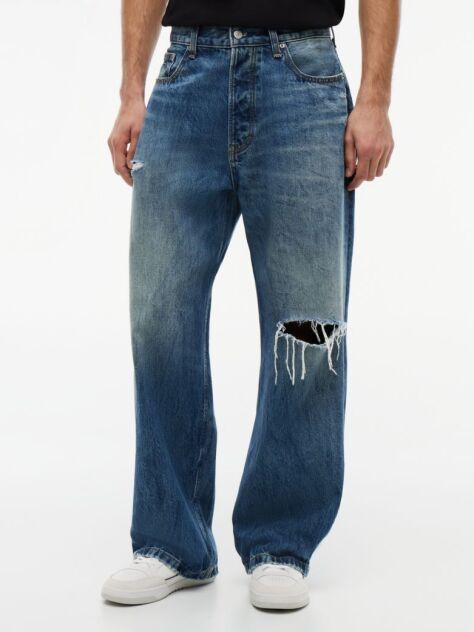 Denim Theo Τζιν Σε Φαρδιά Γραμμή  Άνδρες