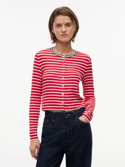 Multi Slim Jersey Cardigan  Women