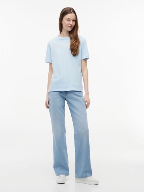 Blue Relaxed Jersey T-Shirt  Women
