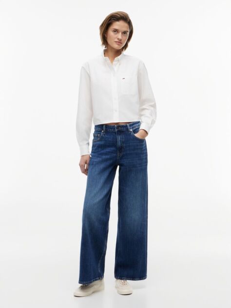 Denim Φαρδύ Τζιν Με Κανονική Μέση  Γυναίκες