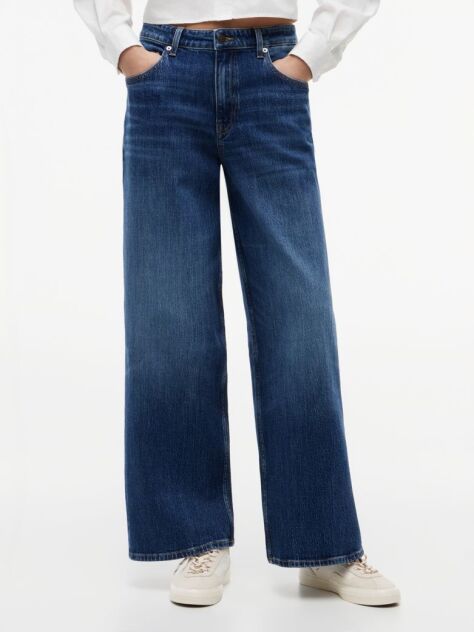 Denim Φαρδύ Τζιν Με Κανονική Μέση  Γυναίκες