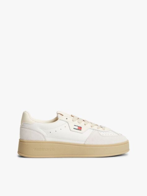 Άσπρο The Greenwich Δερμάτινα Sneakers Με Chunky Σόλα  Γυναίκες