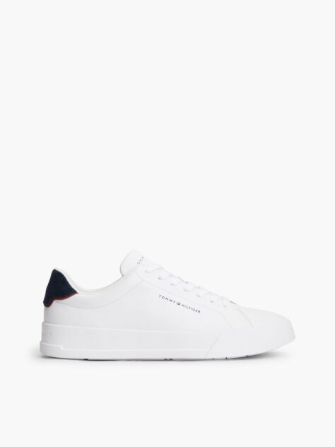 Άσπρο Sneakers Με Ανάγλυφο Φινίρισμα  Άνδρες