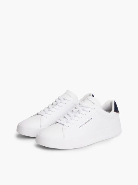 Άσπρο Sneakers Με Ανάγλυφο Φινίρισμα  Άνδρες