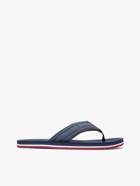 Blue Flag Padded Strap Flip-Flops  Men